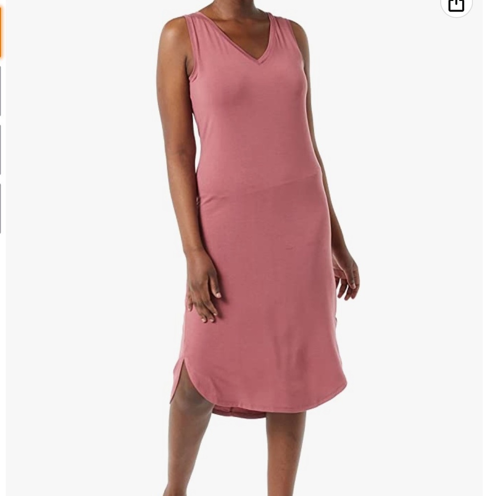 Daily Ritual Women's Jersey Sleeveless V-Neck Dress in XXL